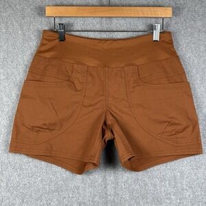 Prana Shorts Women's Size Small Orange Kanab Organic Cotton Outdoors Hiking
